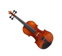 Full Size Violin Set All Solid Wood Violin Beginner Adult Playing Plywood Glossy 3/4 String Instrument