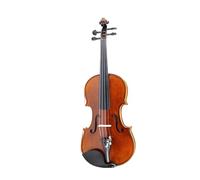Full Size Violin Set Handpainted Violin Maple Back Spruce Top Ebony Configuration Full Size(3/4)