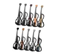 Full Size Violin Set Headless Electro Acoustic Violin Carbon Fiber 4/4 Adult Professional Playing Instrument(6)