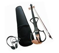 Full Size Violin Set Jujube Wood Electronic Violin 4/4 Black Blue Professional String Instrument