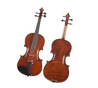 Full Size Violin Set Single Board Handmade Playing Violin 4/4 String Instrument