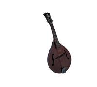 Full Solid Handmade Mandolin String Instrument Coffee Color Wood Material