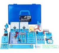 Full-Spec Physics Electromagnetism Experiment Box, Complete Circuit Lab Kit Supports Over 50 Types Of Current, Voltage, Series & Parallel Verification Experiments