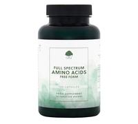 Full Spectrum Amino Acids Capsules - 120 Vegan Capsules - G&G Vitamins | EAA, BCAA, Free Form Amino Acids, Non-GMO, Made in the UK