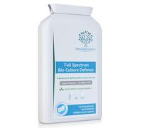 Full Spectrum Bio-Culture Defence - 120 Capsules - High Strength 10 Billion Live CFU Multi-Strain Bio-Cultures + FOS Formula - Latest DRCaps© Encapsulation to Protect from gastric acids
