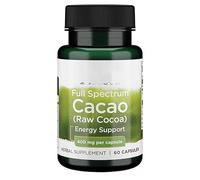 Full Spectrum Cacao Capsules 400mg - Raw Cocoa Supplement for Mild Energy Support - 60 Capsules