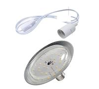 Full Spectrum LED Plant Growth Bulb, E27 Suitable for Outdoor Off-Season Ripening Fruits and Flowers(15W [with Hanging lamp Head Wire])