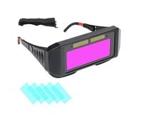 Full Spectrum Shielding Welding Goggles with Auto Adjusting Lens and Flexible Frame for Cutting Tasks Welding Eye Protective Glasses