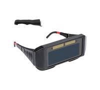 Full Spectrum Shielding Welding Goggles with Auto Adjusting Lens and Flexible Frame for Cutting Tasks Welding Eye Protective Glasses