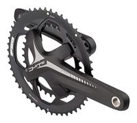 Full Speed Ahead - Omega Adventure Series Alloy Double Crankset Without Bottom Bracket | MegaExo and BB386EVO Technology | for Road Bike | Shimano SRAM 10/11 Speed Compatible | 30/46T 172.5 mm