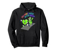 Full Speed Ahead To Better Health Design - Retro Run Pullover Hoodie