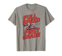 Full Speed Into First Grade Back To School First Day Boys T-Shirt