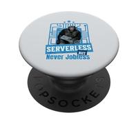 Full-Stack-, Back-End Developer, Cloud Engineer, Coder Funny PopSockets Adhesive PopGrip