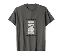 Full Stack Developer - Burger Coding | Funny Programming T-Shirt