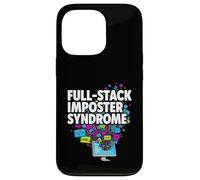 Full-Stack Imposter Syndrome Funny Developer Coding Case for iPhone 13 Pro