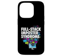 Full-Stack Imposter Syndrome Funny Developer Coding Case for iPhone 14 Pro
