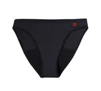 Full Stop Ultimate Period Pants - Organic Cotton - Reusable & Discreet - Moderate to Heavy Flow - Stay-Dry & Stain Repellent - Comfortable & Eco-Friendly Protection - Bikini Style - Size 6 - Black