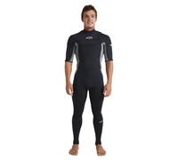Full suit Billabong Absolute Natural 2/2 Less-Zip Gris L Short