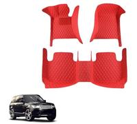 Full Surround Leather Car Floor Mats for Peugeot 3008 2017-2024 Phase 2, All Weather Personalized, Anti-Slip Leather Floor mats,E