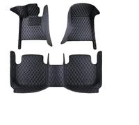 Full Surround Leather Car Floor Mats for Peugeot 308 2021-2025 Phase 2, All Weather Personalized, Anti-Slip Leather Floor mats,C