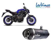Full System 2/1 Leovince LV ONE EVO BLACK appr YAMAHA MT-07 2017 2020 14251EKB