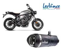 Full System 2/1 Leovince LV ONE EVO Black approved YAMAHA XSR 700 2016 2020