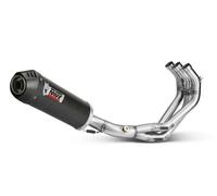 Full System 3X1 MIVV Oval Carbon Carbon Cap Yamaha MT-09 / FZ-09 850 2013 2020