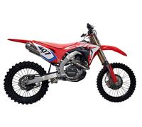 Full System Exhaust 2 Muffler GPR Pentacross Titan Racing Honda Crf 450 R 2020