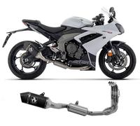71507VAN - Full Exhaust Arrow Veloce Dark Aluminium Triumph DAYTONA 660 (24-)