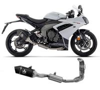 71507VAN - Full Exhaust Arrow Veloce Dark Aluminium Triumph DAYTONA 660 (24-)