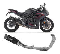 Full System Exhaust Arrow Indy Race EVO Dark Alum/Carbon Honda CBR 650 R 2024