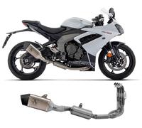 Full System Exhaust ARROW Racing Veloce Titanium for TRIUMPH DAYTONA 660 2024.