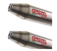 Full System Exhaust GPR Deeptone Atv Approved Yamaha Raptor YFM 700 R 2006 2014