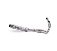 GPR Exhaust Compatible with Yamaha Tracer 7 2021-2024, Deeptone Inox, Racing Full System Exhaust