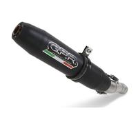 Gpr Exhaust Systems Deeptone Nero Zontes Zt 310 X/t 18-20 Ref:e4.z.2.cat.dene Stainless Steel Homologated Full Line System Black Homologated
