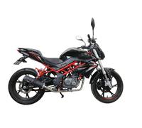Gpr Exhaust Systems M3 Black Titanium Benelli Bn 125 18-20 Ref:e4.be.22.cat.m3.bt Stainless Steel Homologated Full Line System Silver Homologated