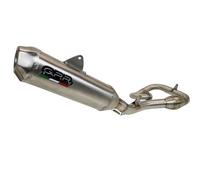 Gpr Exhaust Systems Pentacross Husqvarna Fc 350 19-23 Ref:pnt.mx.36.io Not Homologated Full Line System Silver Not Homologated