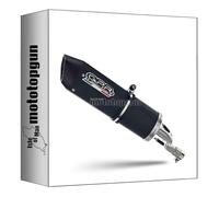 full system exhaust gpr racing aluminium black furore, db-killer included, ya.7.race.fune compatible with yamaha n-max 125 2017 2018 2019 2020 mototopgun