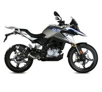 Full System Exhaust Storm By Mivv Gp Steel Black Bmw G 310 Gs 2017 > 2022