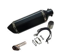 Full System For CB400 CF250SR 35-51MM Motorcycle Exhaust Muffler Pipe Turbo Escape(5)