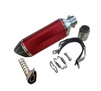 Full System For CB400 CF250SR 35-51MM Motorcycle Exhaust Muffler Pipe Turbo Escape(8)