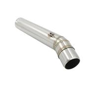 Full System For FZS 600 For Fazer 1998 1999 2000 2001 2002 2003 For CB1300 2003-2013 51MM Motorcycle Exhaust Pipe Clamp Slip On Middle Muffler Tube Escape Moto