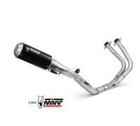 Mivv Complete Exhaust Full system Inox black for YAMAHA MT-03 2016 > 2023