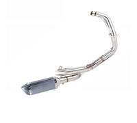 Full System Motorcycle Exhaust Modified Front Pipe Muffler For Yamaha XSR700 XSR 700 2016-2017