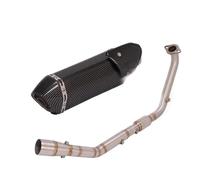 Full System Motorcycle Exhaust Modify Front Link Pipe DB Killer For Yamaha MT15 MT125 MT 15 125 2020-2021