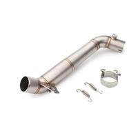 Full System Motorcycle Exhaust Pipe Escape For CBR1000RR For CBR 1000 RR 2008-2016 Moto Muffler Mid Link Exhaust Aluminium(Silver)