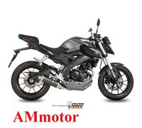 Full System Motorcycle Mivv Yamaha Mt-125 2015 15 Exhaust Gp Carbon
