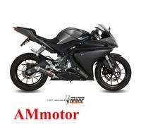 Full System Motorcycle Mivv Yamaha Yzf R125 2016 16 Exhaust Gp Carbon