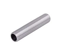 Full Thread Connector Pipe Fitting,1PCS M6/M8/M10/M20 304 Stainless Steel Threaded Pipe, Standard Thread Hollow Screw Rod, Coarse Thread Pipe, Through-Hole Stud