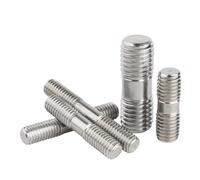 Full Threaded Bar Studs, 304 Stainless Steel Double End Thread Rod Studs M3 M4 M5 M6 M8 M10 M12 M16 Multiple Lengths Pack of 1 2 5(120mm,M4-2pcs)